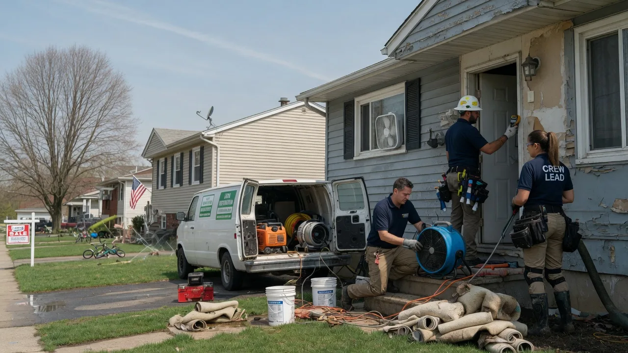 Flood Cleanup in Cranberry Township, PA near me
