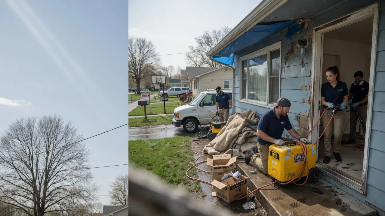 Basement Flood Cleanup in Cranberry Township, PA near me